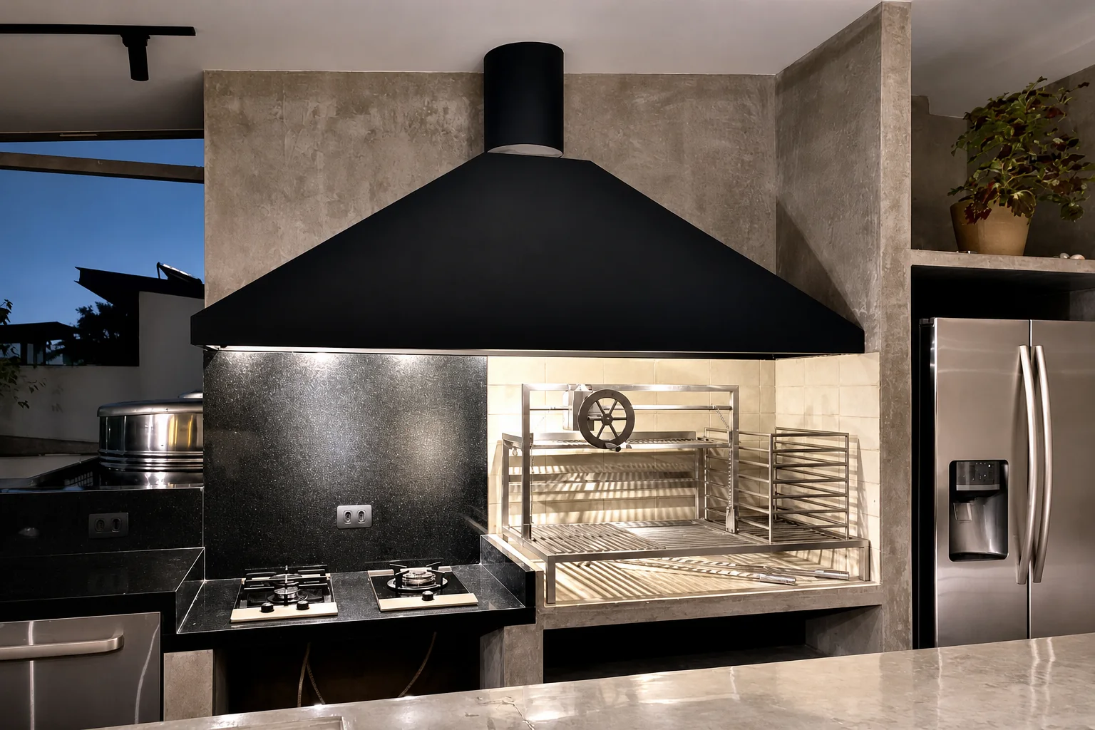 Inspiração Viana Grill 14 · imagem recriada com IA