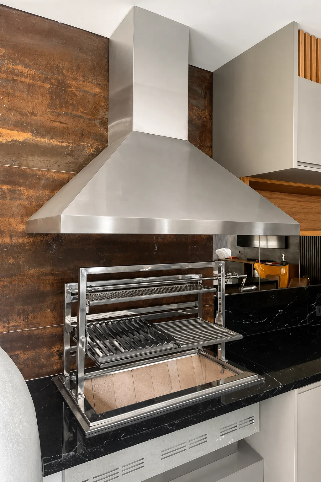 Inspiração Viana Grill 16 · imagem recriada com IA