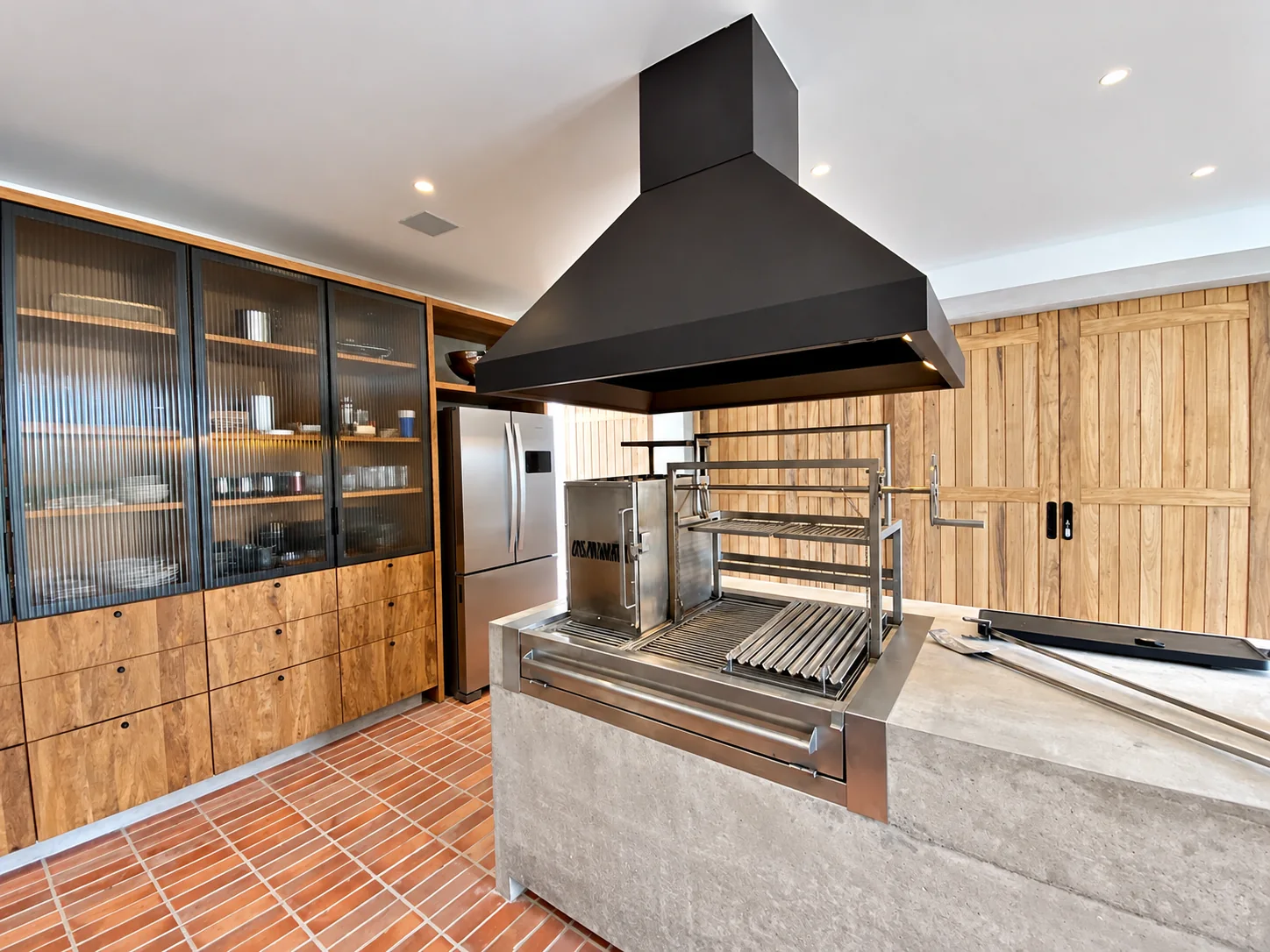 Inspiração Viana Grill 40 · imagem recriada com IA