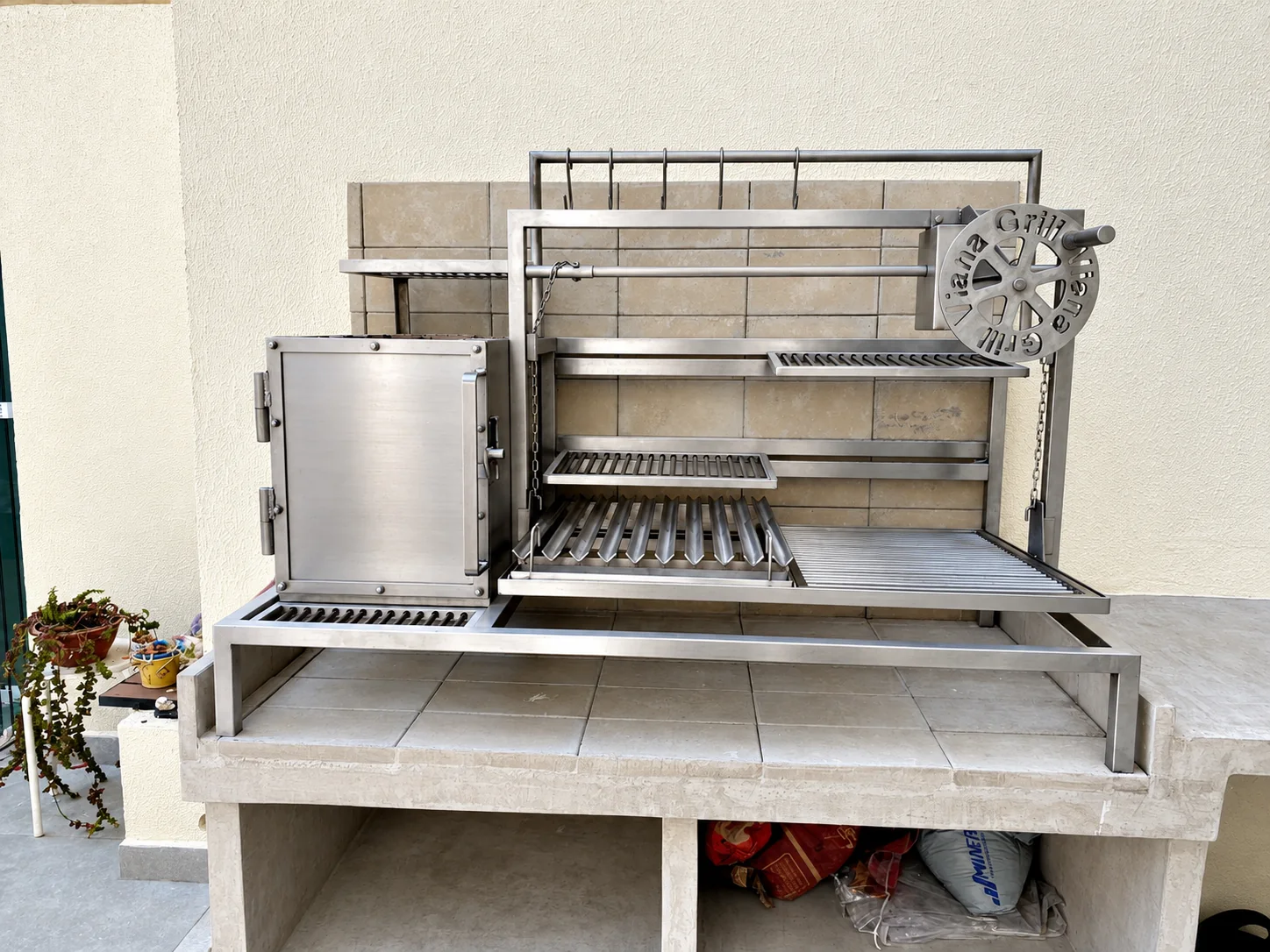Inspiração Viana Grill 44 · imagem recriada com IA